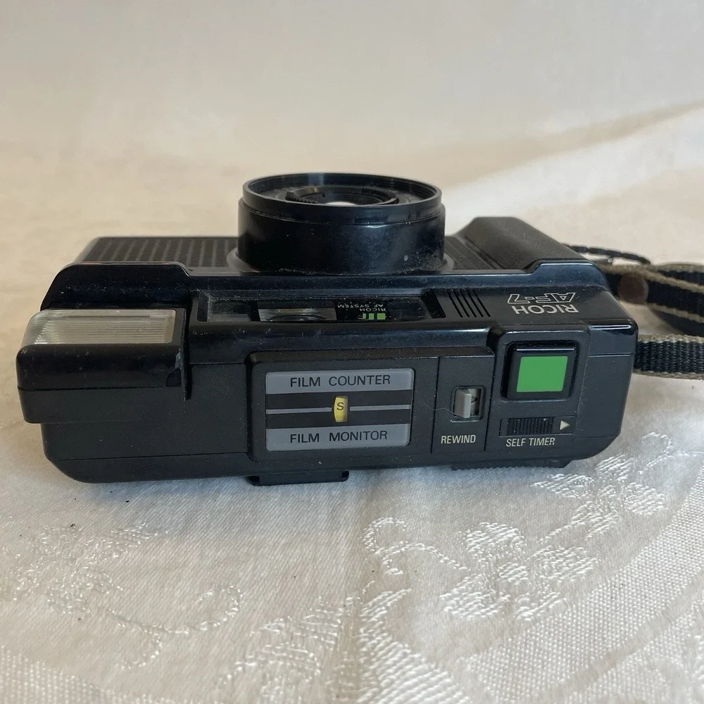 Vintage Ricoh AF-7 Camera 1:28 38mm Taiwan FOR PARTS